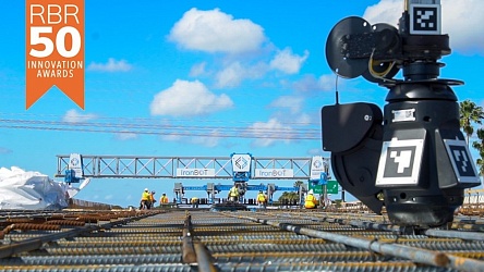 Первый в мире робот для подъема, переноски и укладки арматуры получил награду Innovation Award