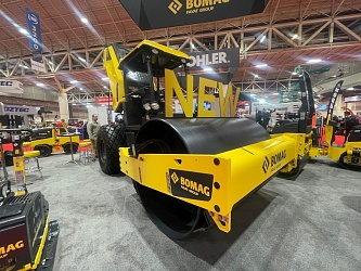 Новый однобарабанный ролик BW 211 D без излишеств от Bomag